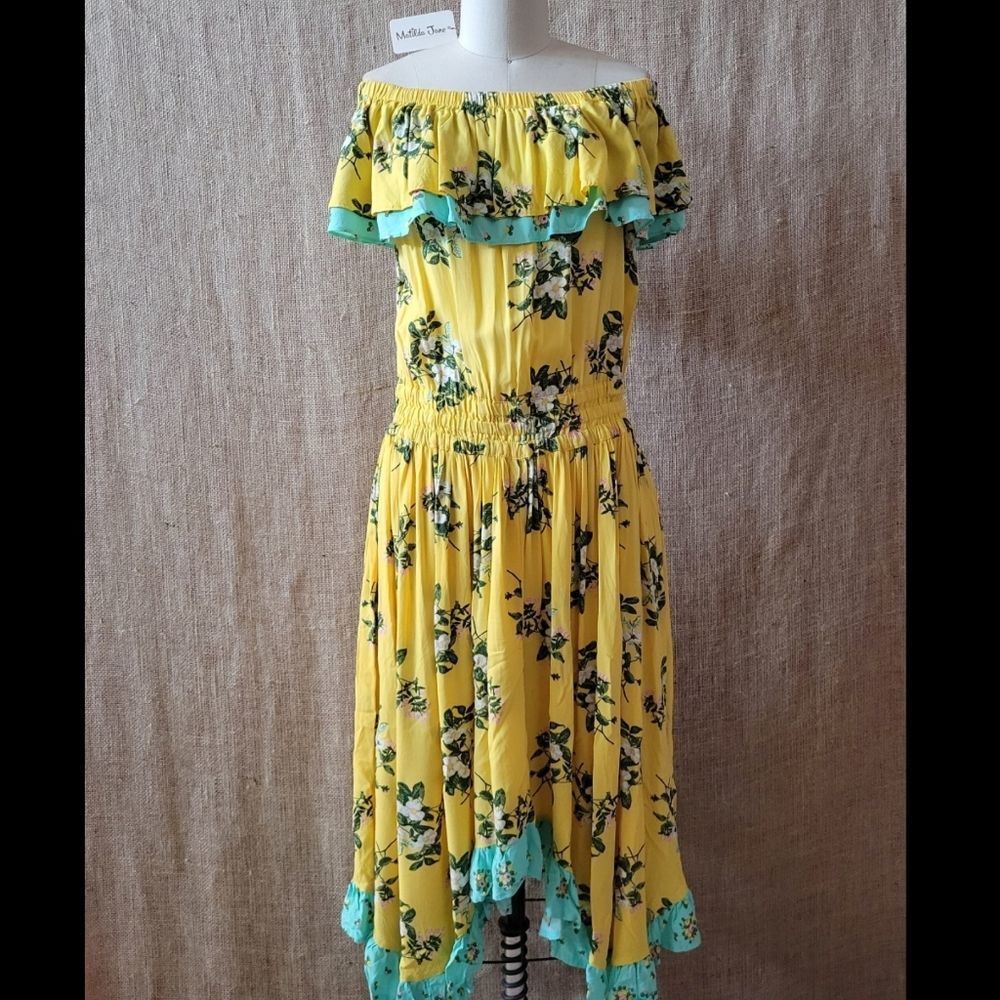 Matilda Jane Hooked on a Feeling Floral Dress-M
